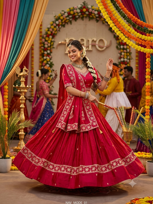 Rani  Navratri Chaniya Choli