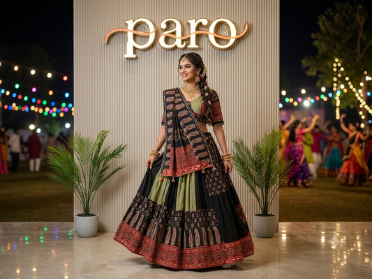 Mahendi Navratri Chaniya Choli