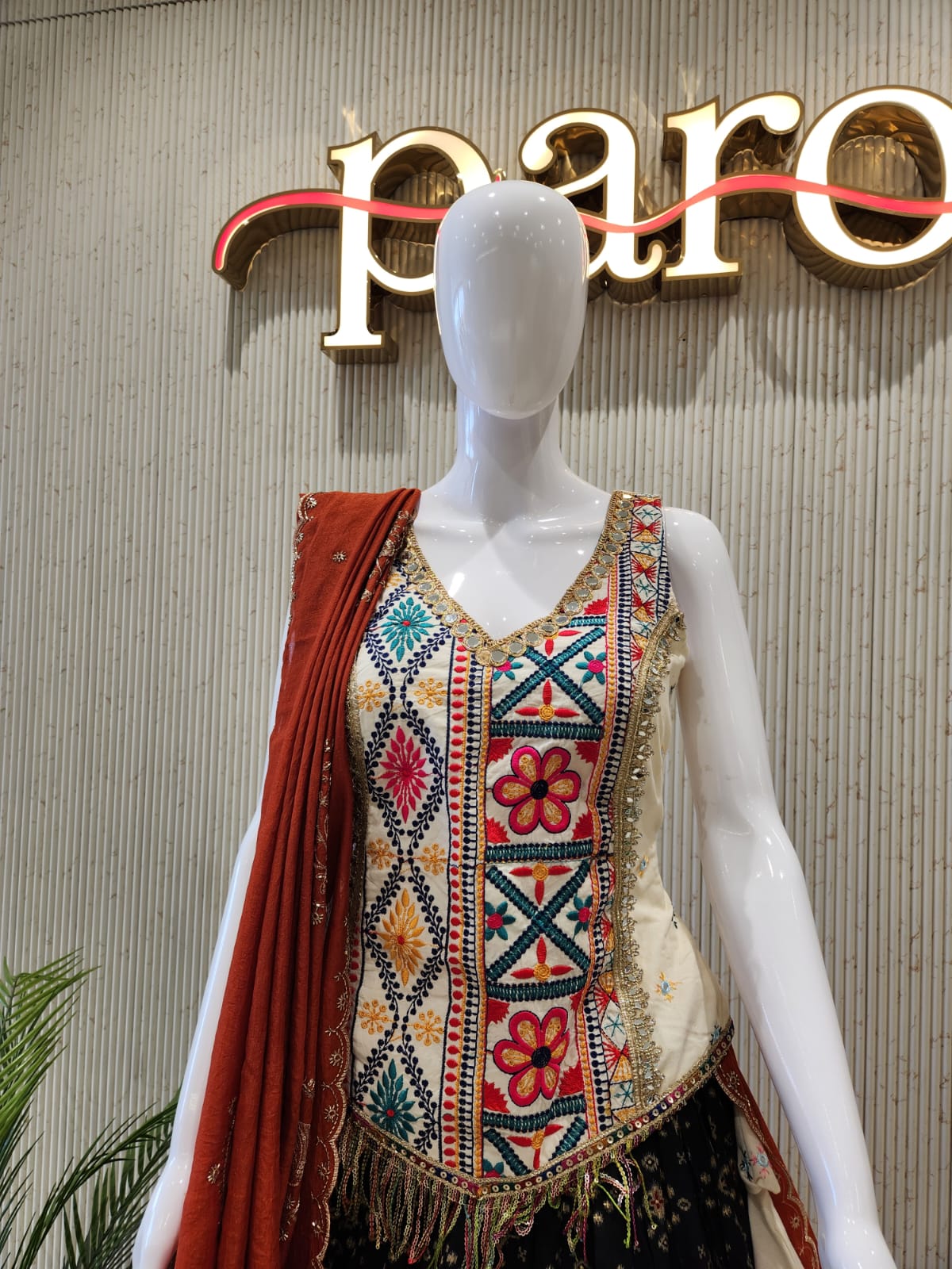 Multi  Navratri Chaniya Choli