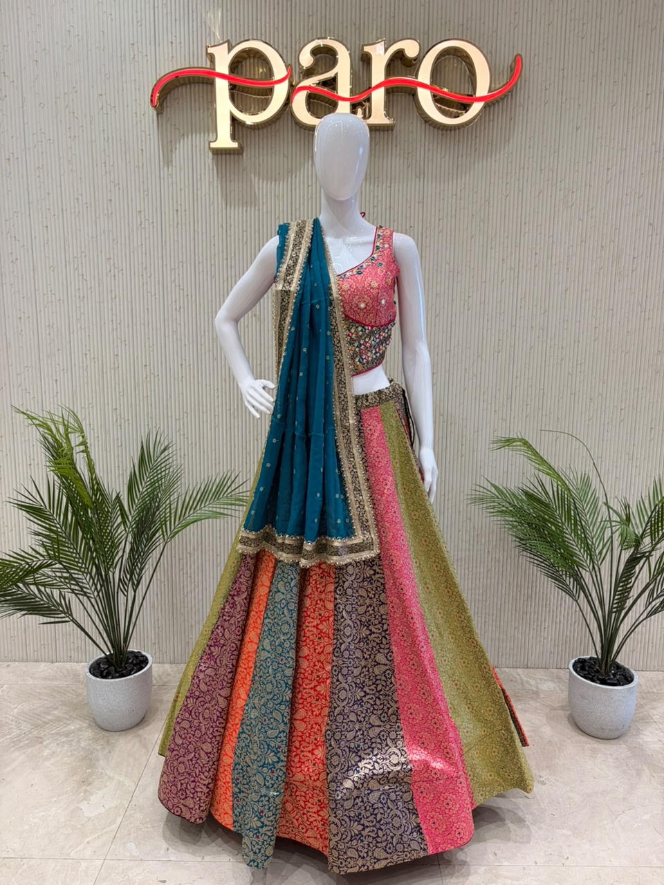 Multi  Navratri Chaniya Choli