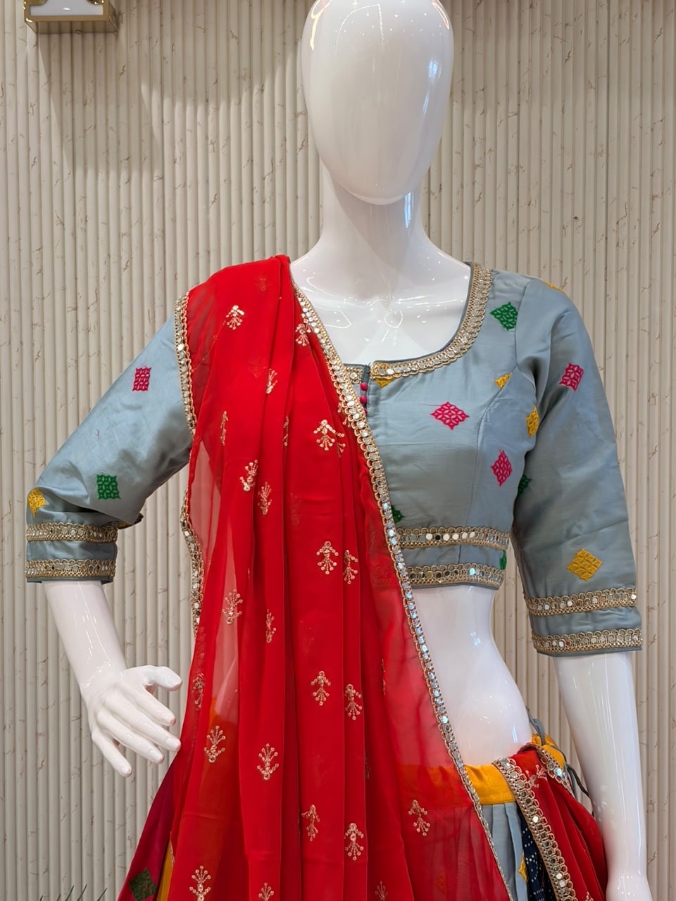 Multi  Navratri Chaniya Choli