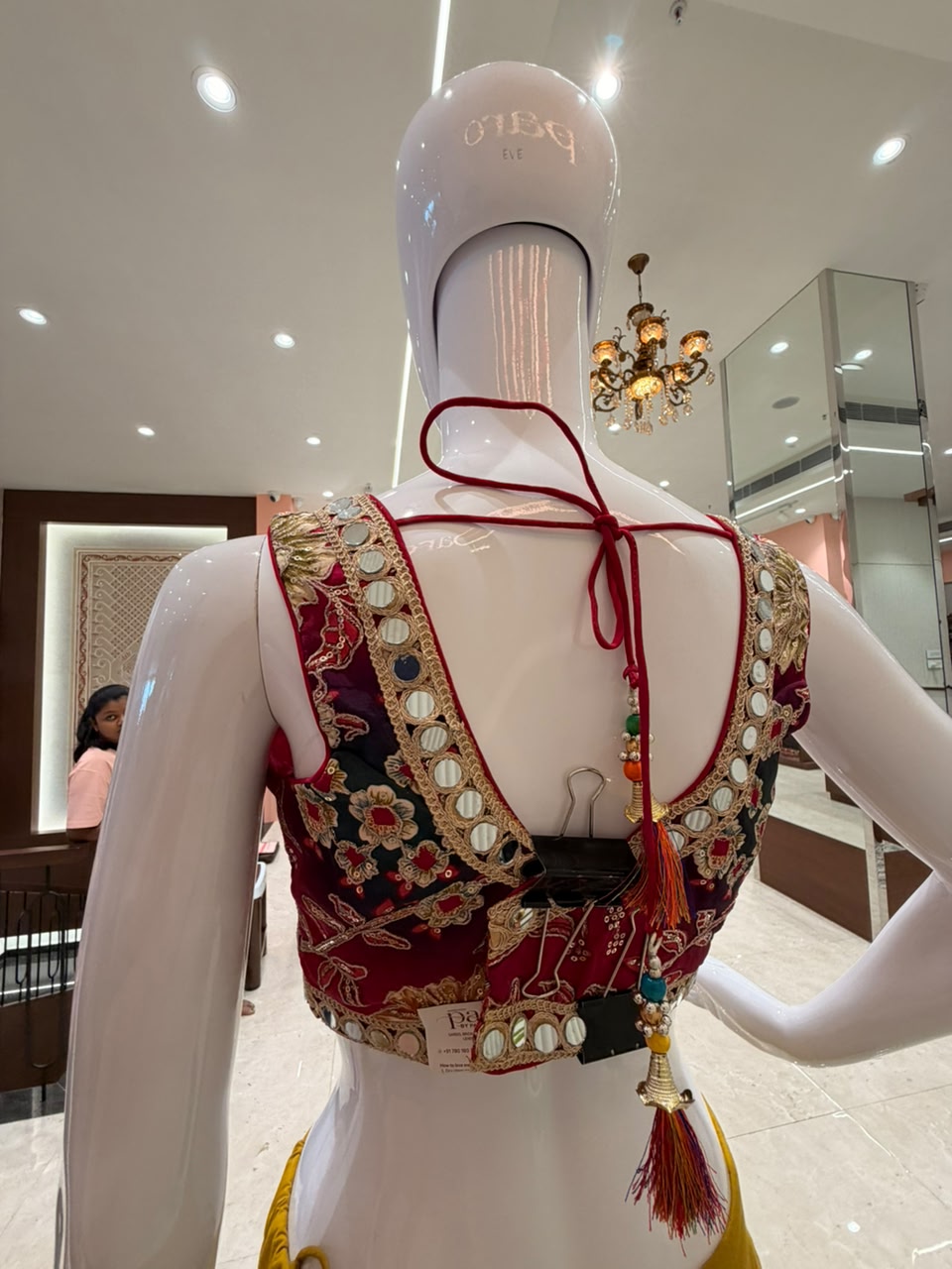 Mustard Yellow Navratri Chaniya Choli
