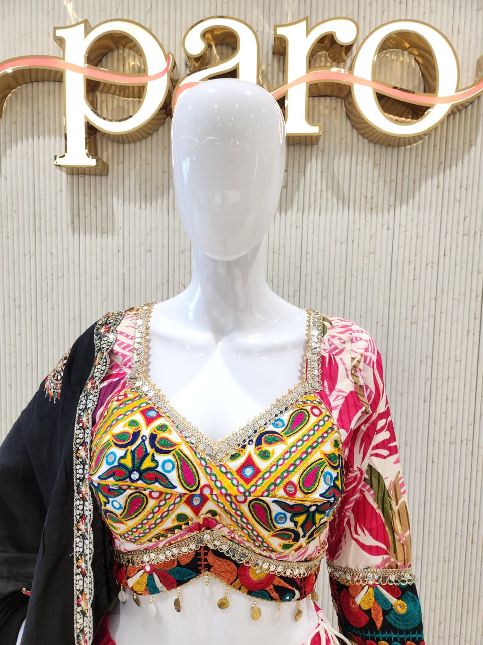 Multi Colour  Navratri Chaniya Choli
