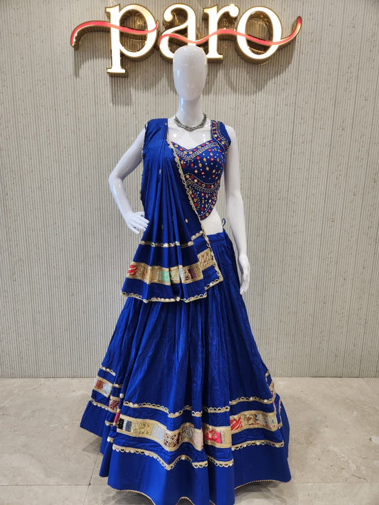 RoyalBlue colour Colour  Navratri Chaniya Choli