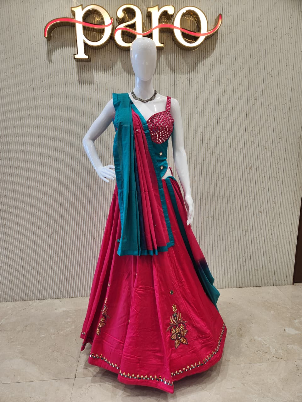Rani colour Navratri Chaniya Choli