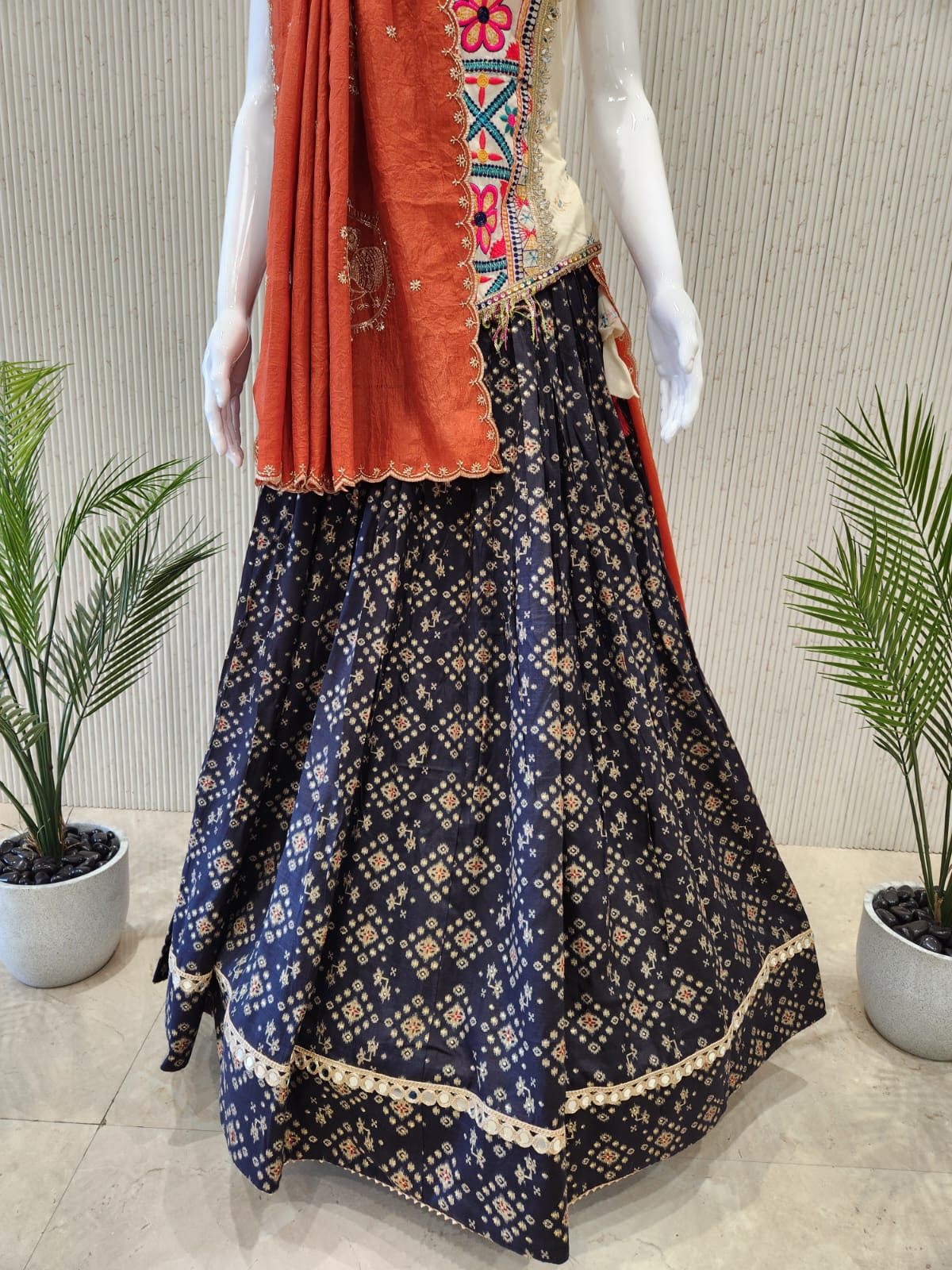 Multi  Navratri Chaniya Choli